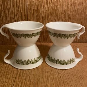 Flat Cup Spring Blossom (Large Flowers) by CORNING